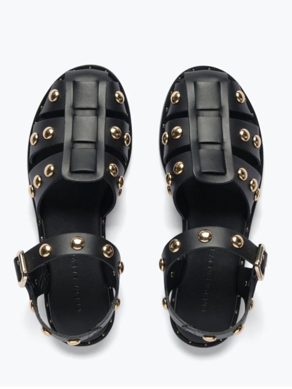 Freda Salvador SERA FISHERMAN SANDAL with gold studs